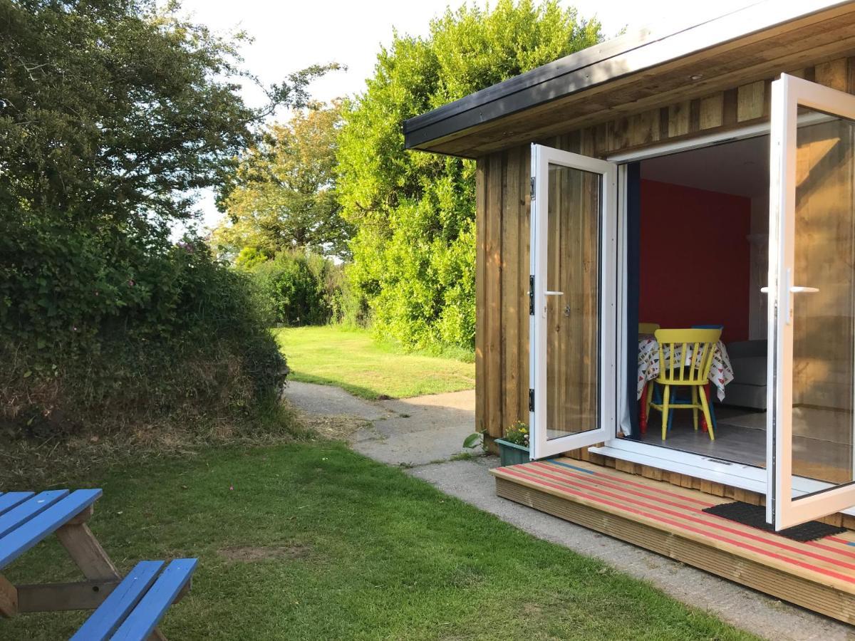 Woodpecker Glamping Cabin Bodmin Buitenkant foto